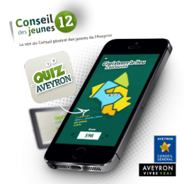 Quiz Aveyron, l'appli mobile